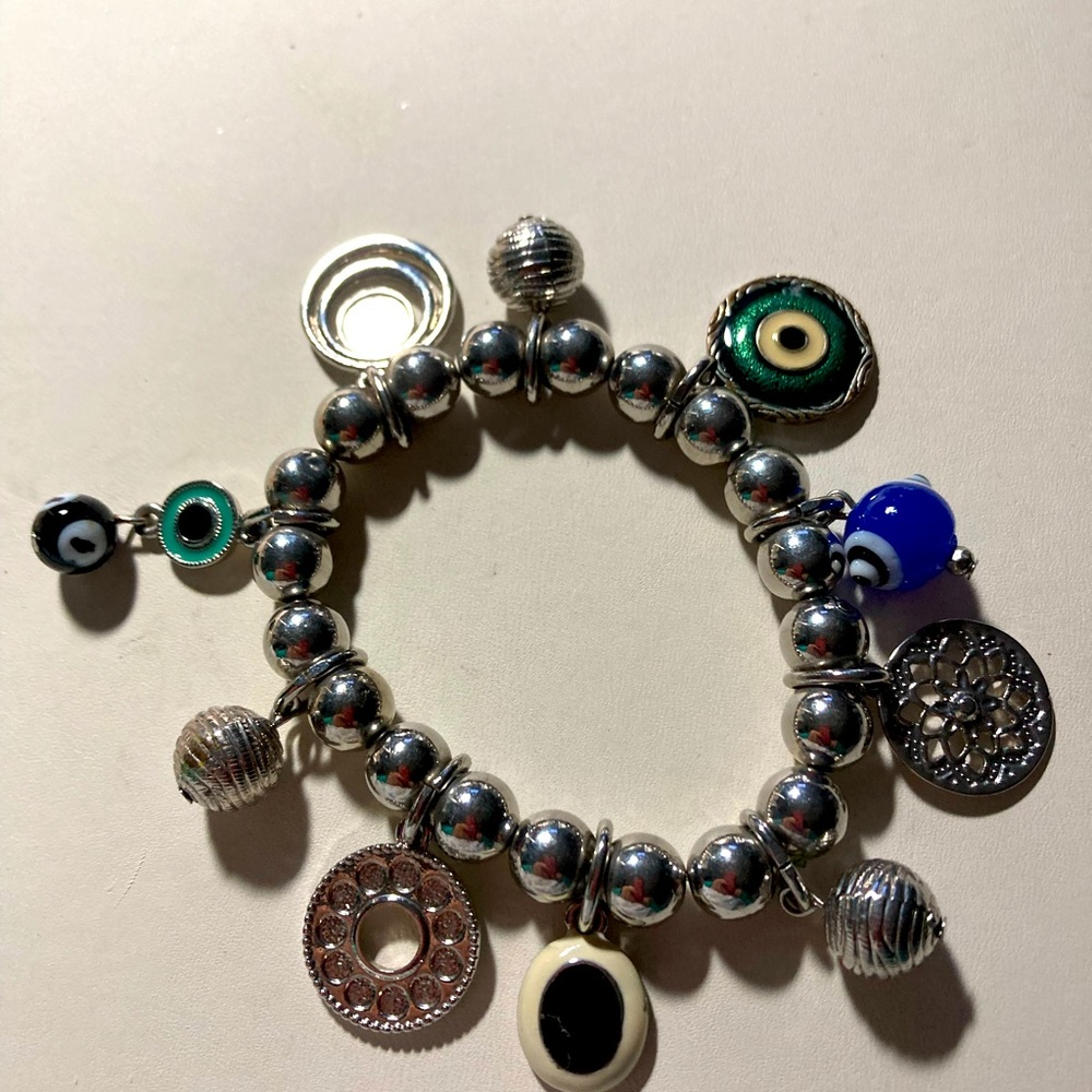 Evil Eye Charm Bracelet. #571